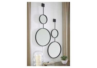 Brewer Black Accent Mirror,Direct To Consumer Express