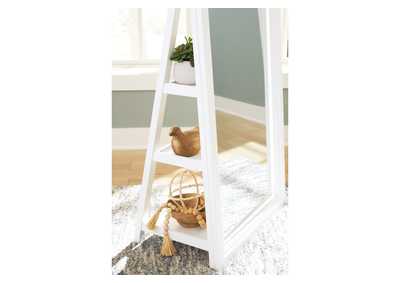 Evesen Floor Standing Mirror/Storage,Signature Design By Ashley