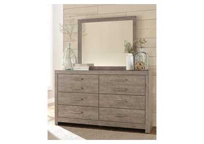 Culverbach King Panel Bed with Mirrored Dresser, Chest and 2 Nightstands,Signature Design By Ashley