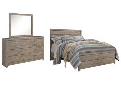 Image for Culverbach Queen Panel Bed with Mirrored Dresser