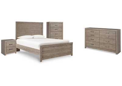 Culverbach Full Panel Bed, Dresser, Chest and Nightstand