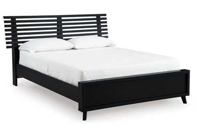 Image for Danziar Queen Slat Panel Bed