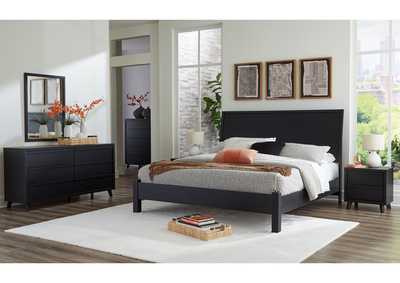 Danziar King Panel Bed with Mirrored Dresser and Chest,Signature Design By Ashley