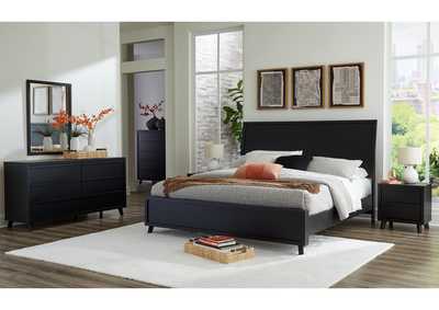 Danziar King Panel Bed with Mirrored Dresser and Chest,Signature Design By Ashley