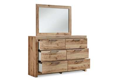 Hyanna King Panel Bed with Mirrored Dresser, Chest and Nightstand,Signature Design By Ashley