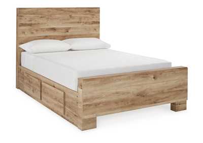 Image for Hyanna Full Panel Bed with 1 Side Storage