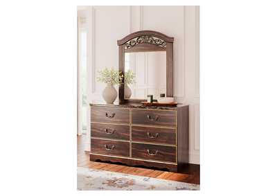 Glosmount Dresser and Mirror,Signature Design By Ashley