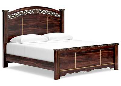Image for Glosmount King Poster Bed