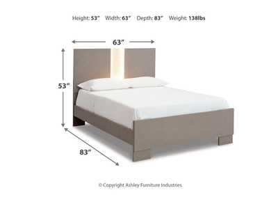 Surancha Full Panel Bed, Dresser and Mirror,Signature Design By Ashley