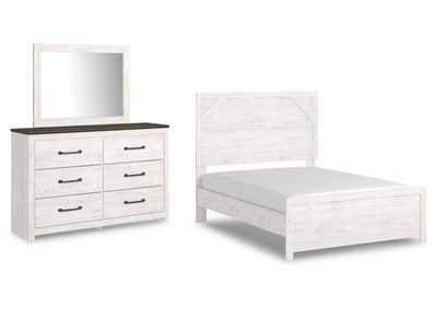 Gerridan Full Panel Bed with Mirrored Dresser,Signature Design By Ashley