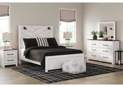 Gerridan Queen Panel Bed with Mirrored Dresser,Signature Design By Ashley