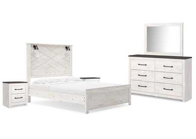 Image for Gerridan Queen Panel Bed, Dresser, Mirror, and 2 Nightstands