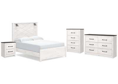 Image for Gerridan Queen Panel Bed, Dresser, Chest and Nightstand