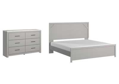 Image for Cottonburg King Panel Bed with Dresser