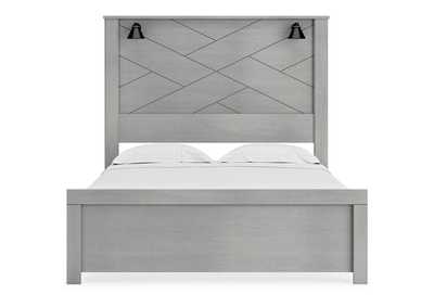 Cottonburg Queen Panel Bed with Mirrored Dresser,Signature Design By Ashley