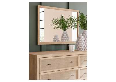 Cielden Queen Panel Headboard with Mirrored Dresser and 2 Nightstands,Signature Design By Ashley