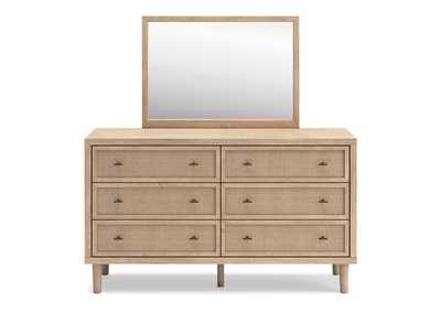 Cielden King Panel Headboard with Mirrored Dresser,Signature Design By Ashley