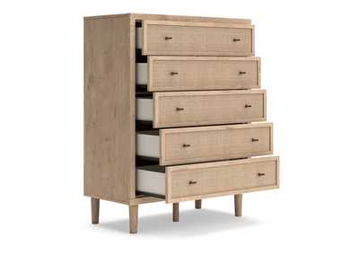 Cielden Full Panel Bed with Mirrored Dresser, Chest and Nightstand,Signature Design By Ashley