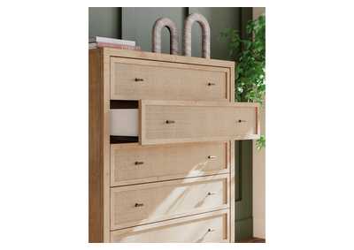 Cielden Full Panel Bed with Mirrored Dresser and Chest,Signature Design By Ashley