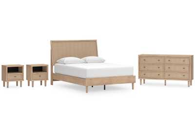 Cielden Queen Panel Bed with Dresser and 2 Nightstands,Signature Design By Ashley