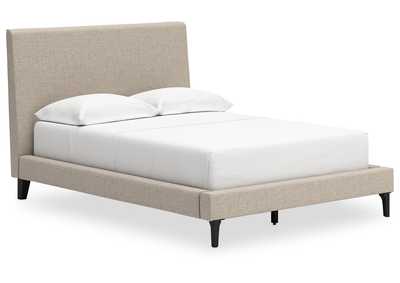 Cielden Full Upholstered Bed with Roll Slats