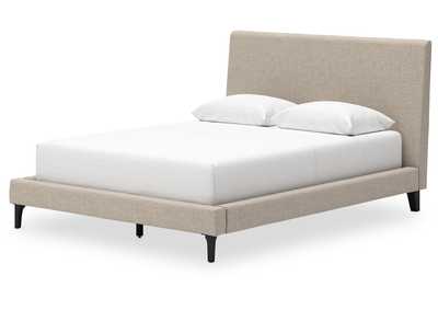 Cielden Queen Upholstered Bed with Roll Slats,Signature Design By Ashley