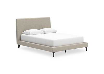 Cielden Queen Upholstered Bed with Roll Slats,Signature Design By Ashley