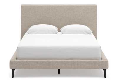 Cielden Queen Upholstered Bed with Roll Slats,Signature Design By Ashley