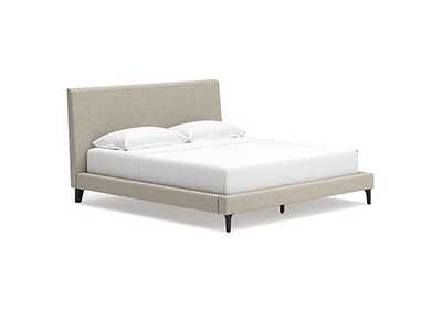 Cielden King Upholstered Bed with Roll Slats,Signature Design By Ashley