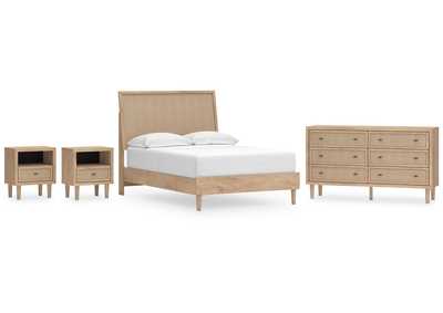 Cielden Full Panel Bed with Dresser and 2 Nightstands,Signature Design By Ashley