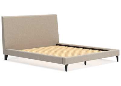 Cielden California King Upholstered Bed with Roll Slats,Signature Design By Ashley