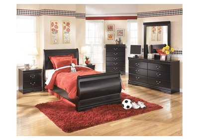 Huey Vineyard Twin Sleigh Bed,Direct To Consumer Express