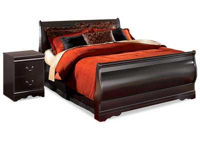 Image for Huey Vineyard Queen Sleigh Bed and Nightstand