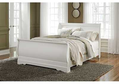 Anarasia Queen Sleigh Bed and Nightstand,Signature Design By Ashley