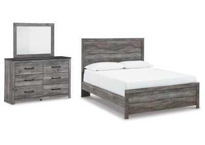 Bronyan Queen Panel Bed with Mirrored Dresser,Signature Design By Ashley