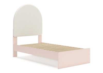 Wistenpine Twin Upholstered Panel Bed with Storage,Signature Design By Ashley