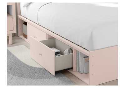 Wistenpine Full Upholstered Panel Bed with Storage,Signature Design By Ashley