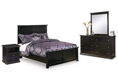 Image for Maribel Full Panel Bed, Dresser, Mirror and Nightstand