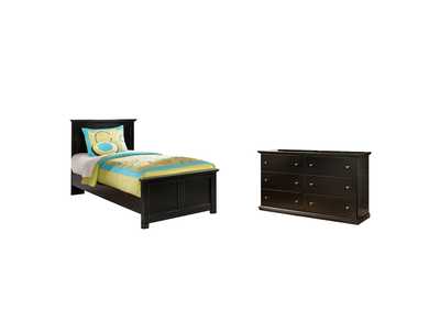 Image for Maribel Twin Panel Bed with Dresser