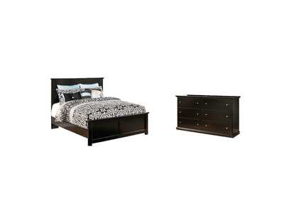 Image for Maribel King Panel Bed with Dresser