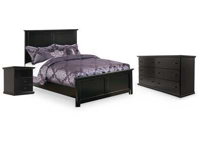 Image for Maribel Full Panel Bed, Dresser and Nightstand