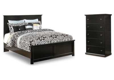 Image for Maribel Queen Panel Bed and Chest