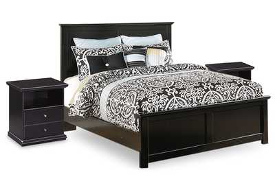 Maribel King Panel Bed and 2 Nightstands,Signature Design By Ashley