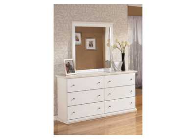 Bostwick Shoals Twin Panel Headboard Bed with Mirrored Dresser and 2 Nightstands,Signature Design By Ashley