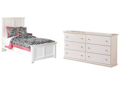 Image for Bostwick Shoals Queen Panel Bed with Mirrored Dresser, Chest and Nightstand