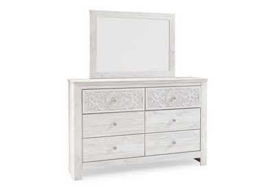 Paxberry Queen Panel Bed with Mirrored Dresser and Nightstand,Signature Design By Ashley