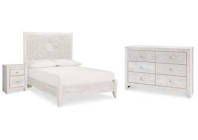 Image for Paxberry Full Panel Bed, Dresser and Nightstand