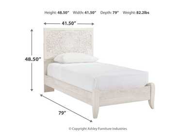 Paxberry Twin Panel Bed and Nightstand,Signature Design By Ashley