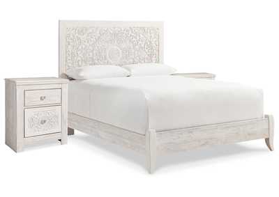 Image for Paxberry Queen Panel Bed and 2 Nightstands