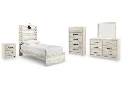 Image for Cambeck Twin Panel Bed, Dresser, Mirror, Chest, and Nightstand